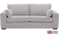 Heart of House Eton Large Fabric Sofa - Grey